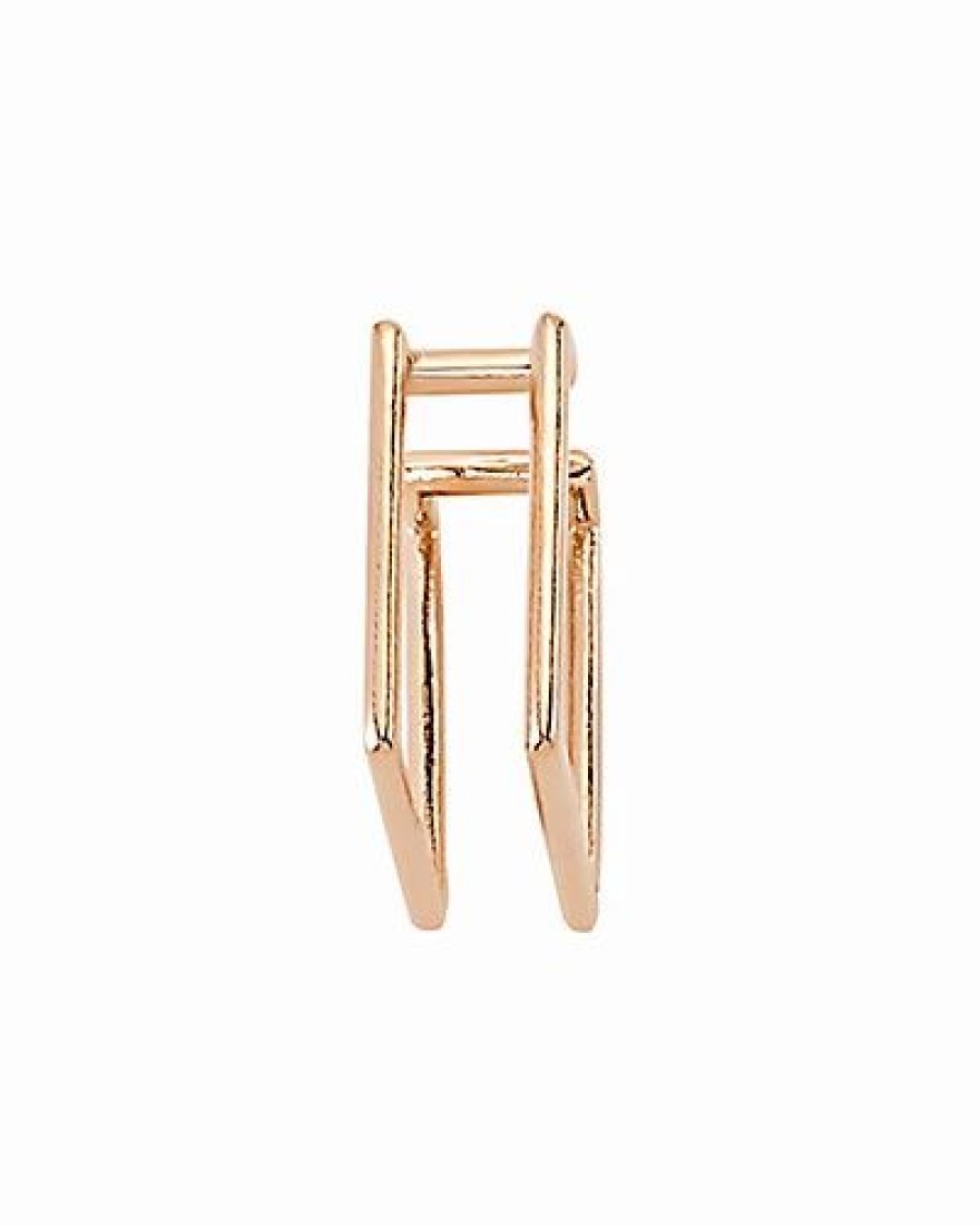 Earrings * | Amorium 18K Rose Gold Vermeil Cartilage Cuff Women