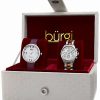 Watches * | Burgi Women'S Set Of Two Watches