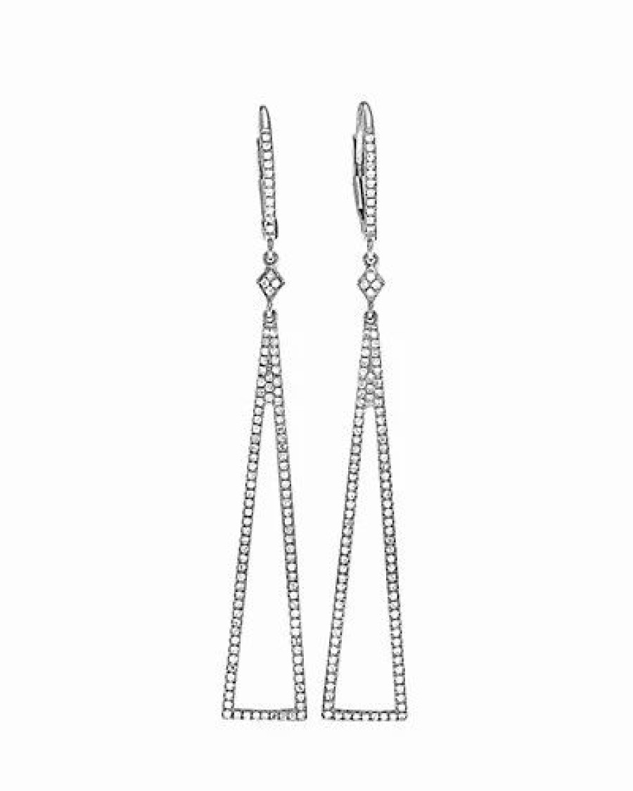 Earrings * | Diamond Select Cuts 14K 0.50 Ct. Tw. Diamond Earrings Women