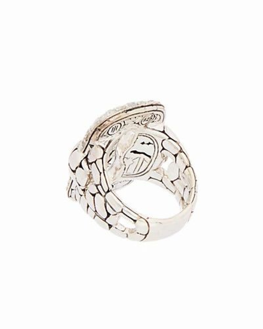 Rings * | John Hardy Silver Moon Quartz Ring Women