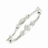 Bracelets * | Diamond Select Cuts Ver & Steel Diamond Clover Bracelet Women