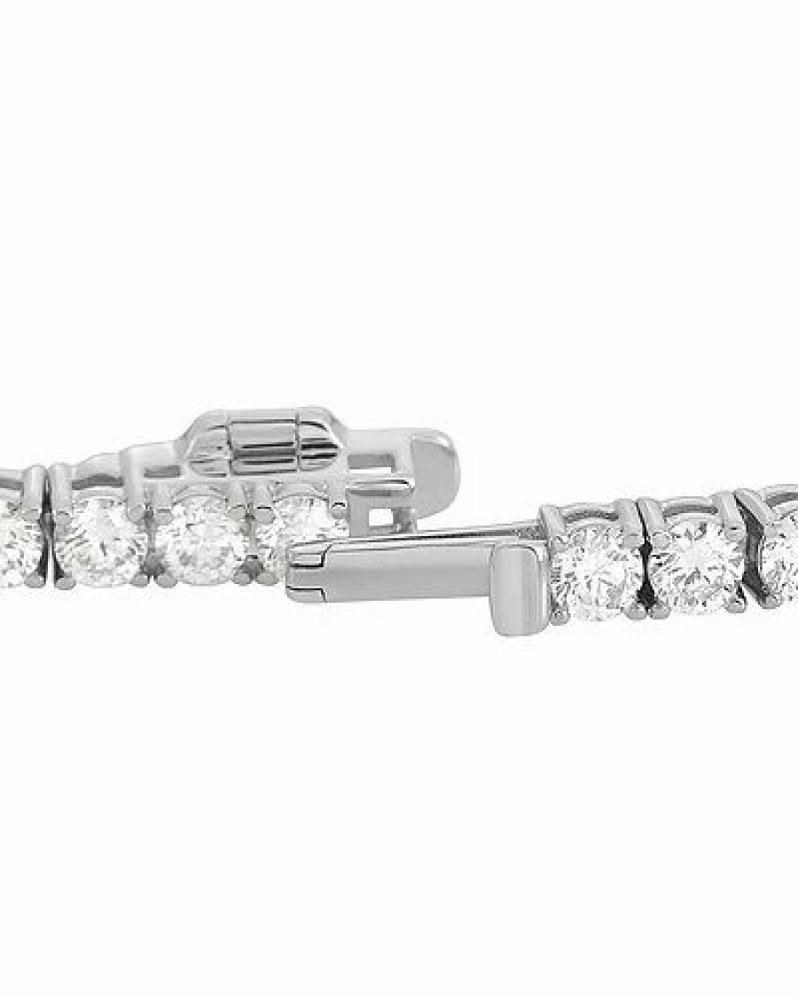 Bracelets * | Diamond Select Cuts 14K 5.82 Ct. Tw. Diamond Tennis Bracelet Women