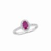 Rings * | Rina Limor 10K 0.75 Ct. Tw. Diamond & Ruby Ring Women