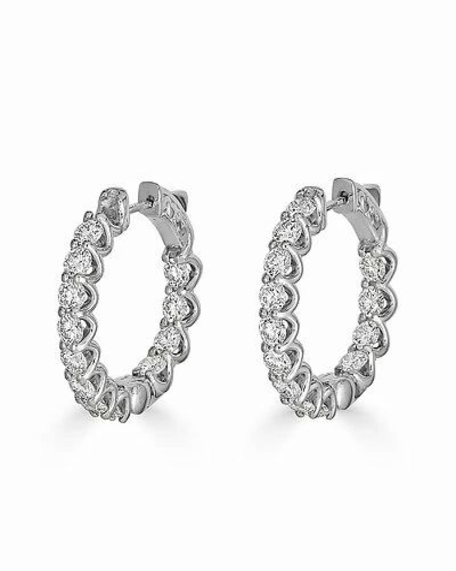 Earrings * | Monary 14K 4.30 Ct. Tw. Diamond Earrings Women