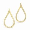 Earrings * | Sterling Forever 14K Plated Cz Drop Earrings Women