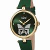 Watches * | Burgi Women'S Satin Leather Diamond Watch