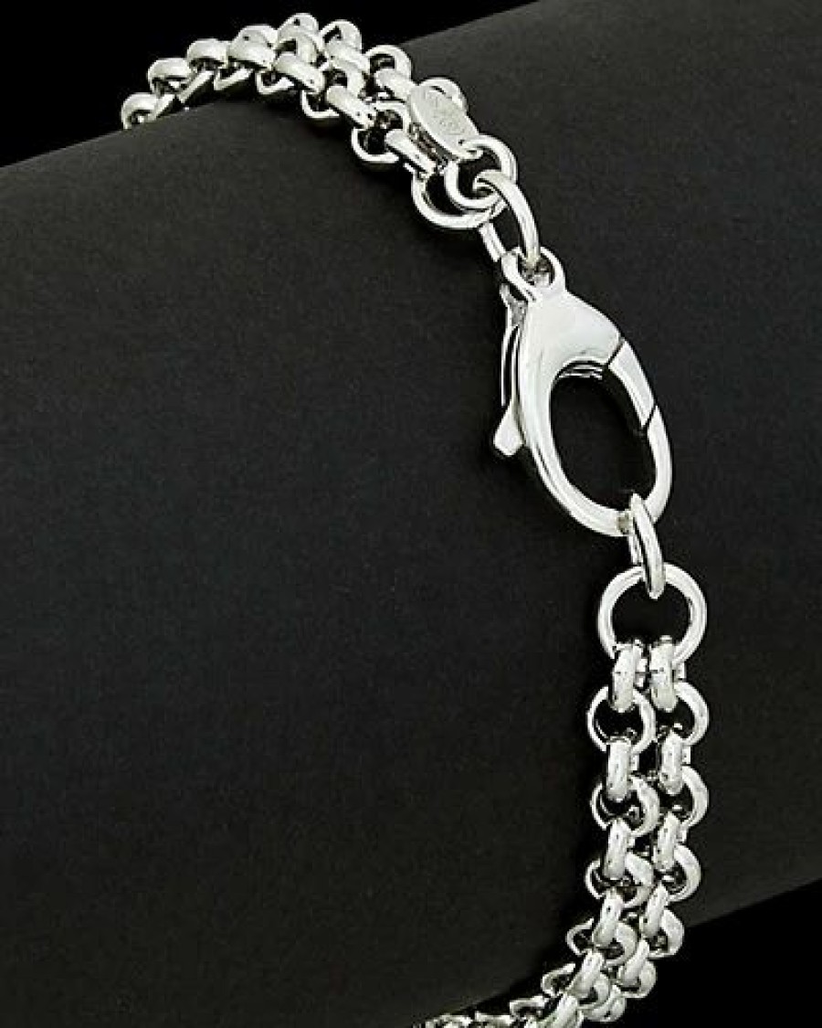 Bracelets * | Italian Silver Mariner Bracelet Women