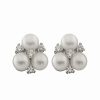 Earrings * | Splendid Pearls Ted Silver 5-5.5Mm Freshwater Pearl Earrings Women