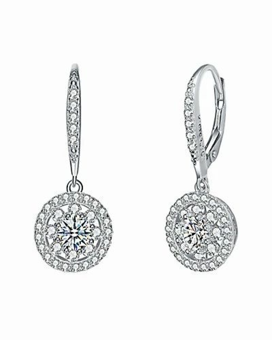 Earrings * | Genevive Silver Earrings Women