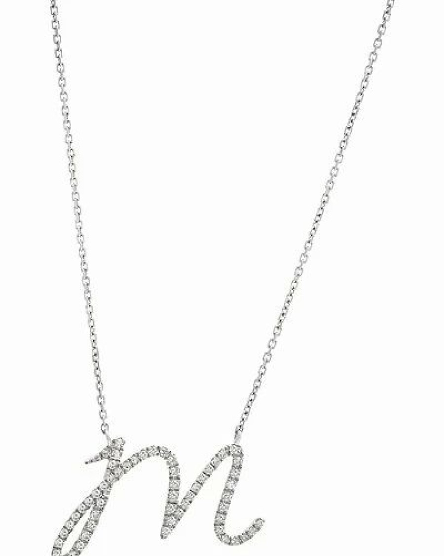 Necklaces * | Monary 14K 0.20 Ct. Tw. Diamond Necklace Women