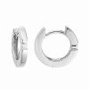 Earrings * | Diamond Select Cuts 14K Diamond Hoops Women