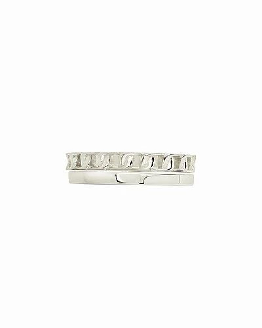 Rings * | Sterling Forever Everyday Stacking Ring Set Women