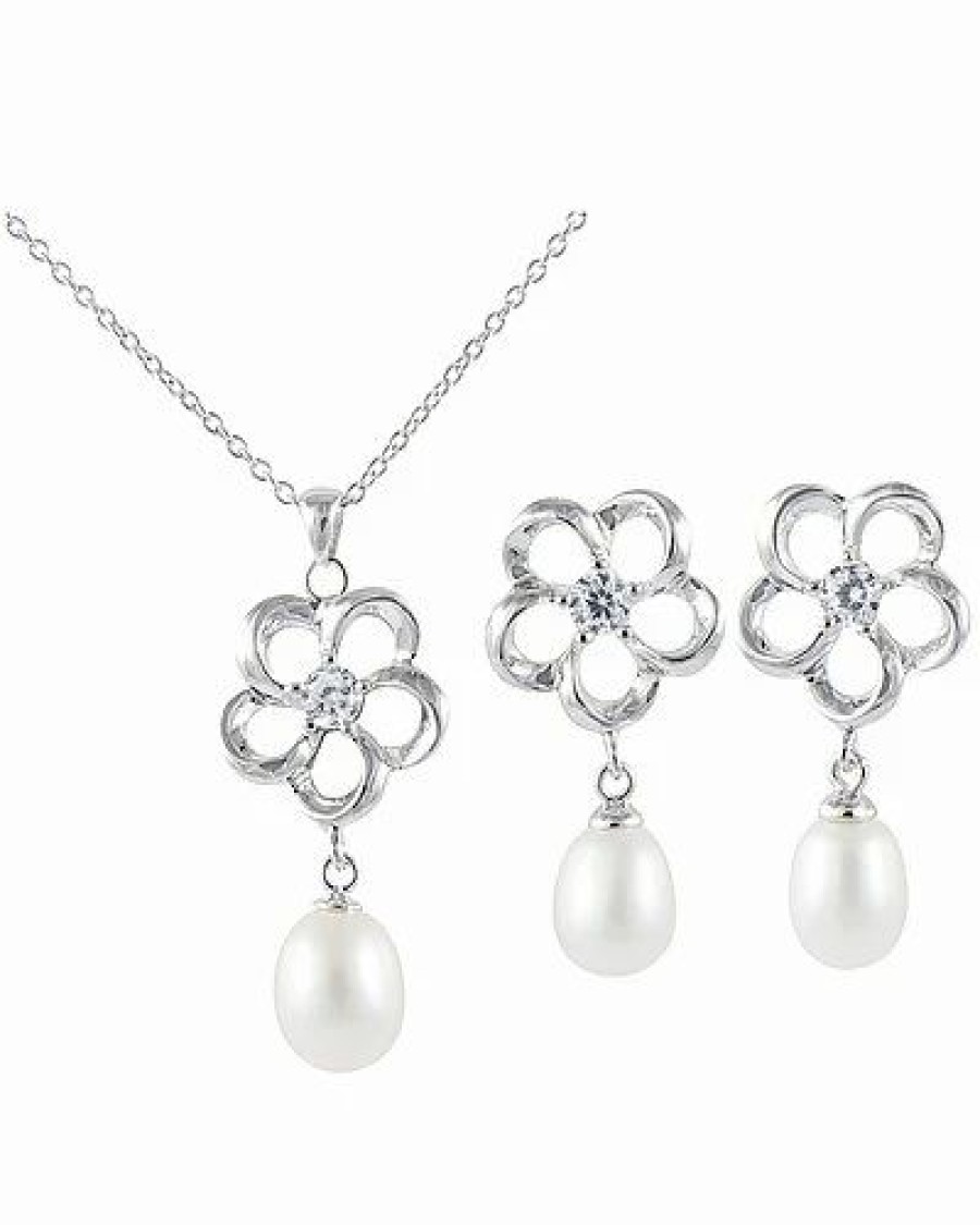 Pins * | Splendid Pearls Ver 7-9Mm Pearl Set Women