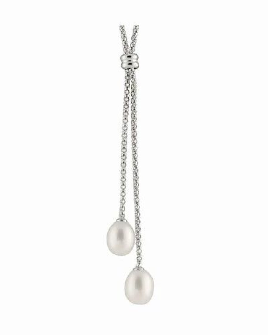 Necklaces * | Splendid Pearls Ver 7.5-8Mm Freshwater Pearl Necklace Women