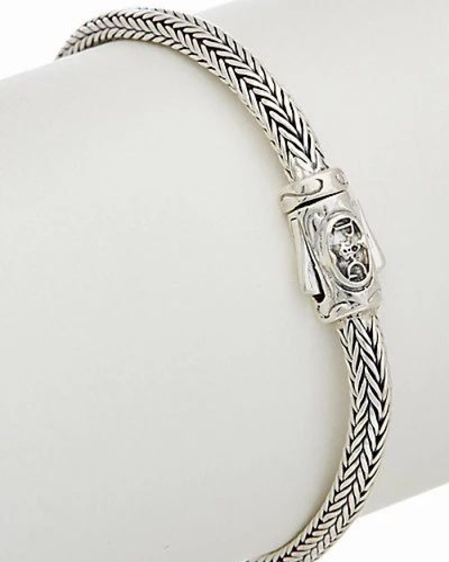 Bracelets * | Phillip Gavriel Silver Gemstone Bracelet Women