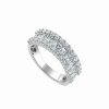 Rings * | Sabrina Designs 14K 1.44 Ct. Tw. Diamond Half-Eternity Ring Women