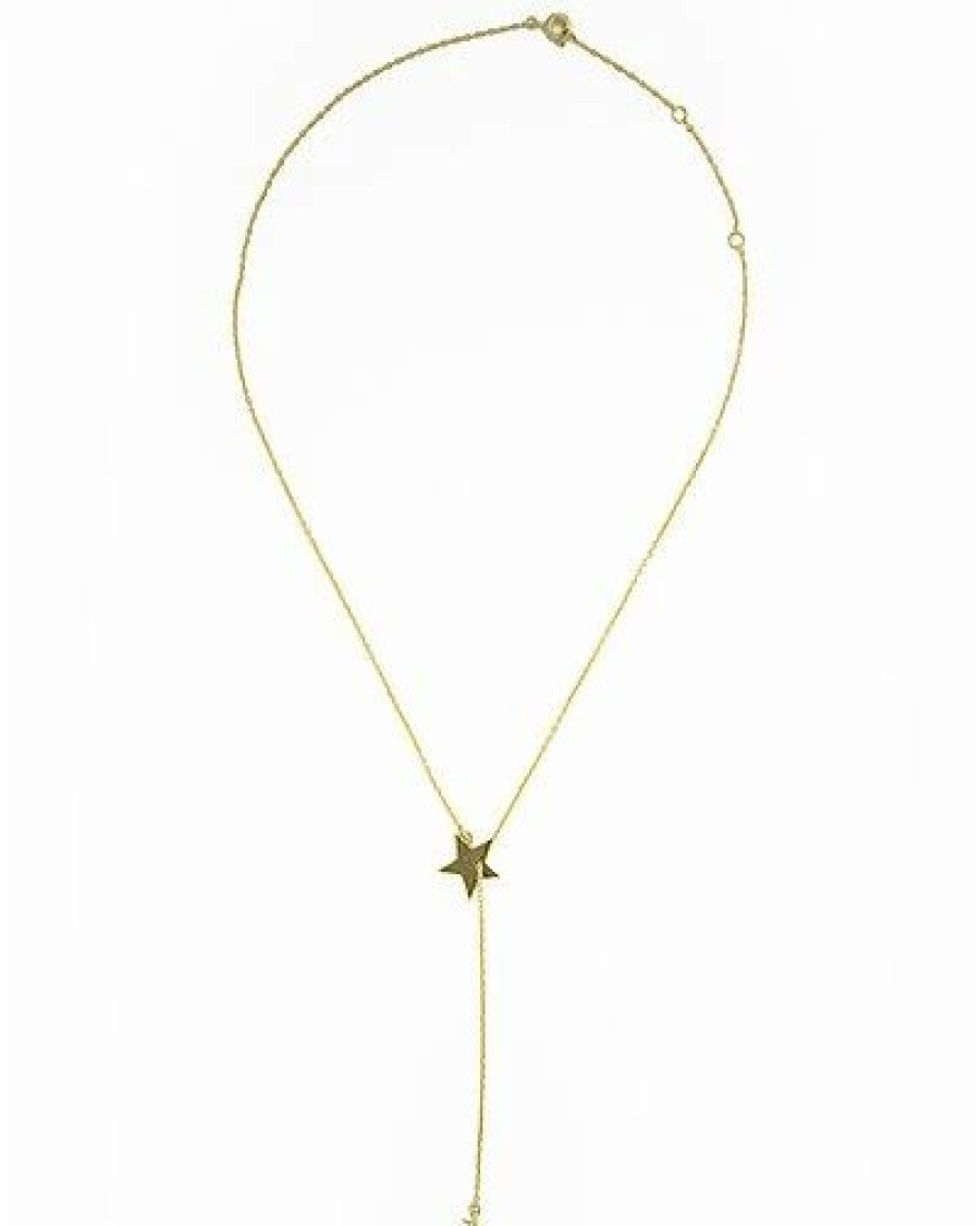 Necklaces * | Adornia 14K Over Silver Lariat Necklace Women