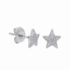 Earrings * | Nephora 14K 0.11 Ct. Tw. Diamond Star Studs Women