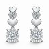 Earrings * | Memoire 18K 0.36 Ct. Tw. Diamond Bouquet Drop Earrings Women