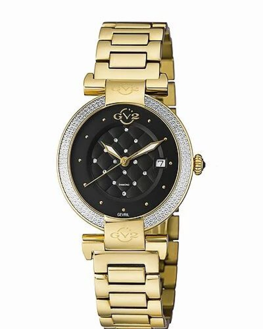 Watches * | Gv2 Women'S Berletta Diamond Watch