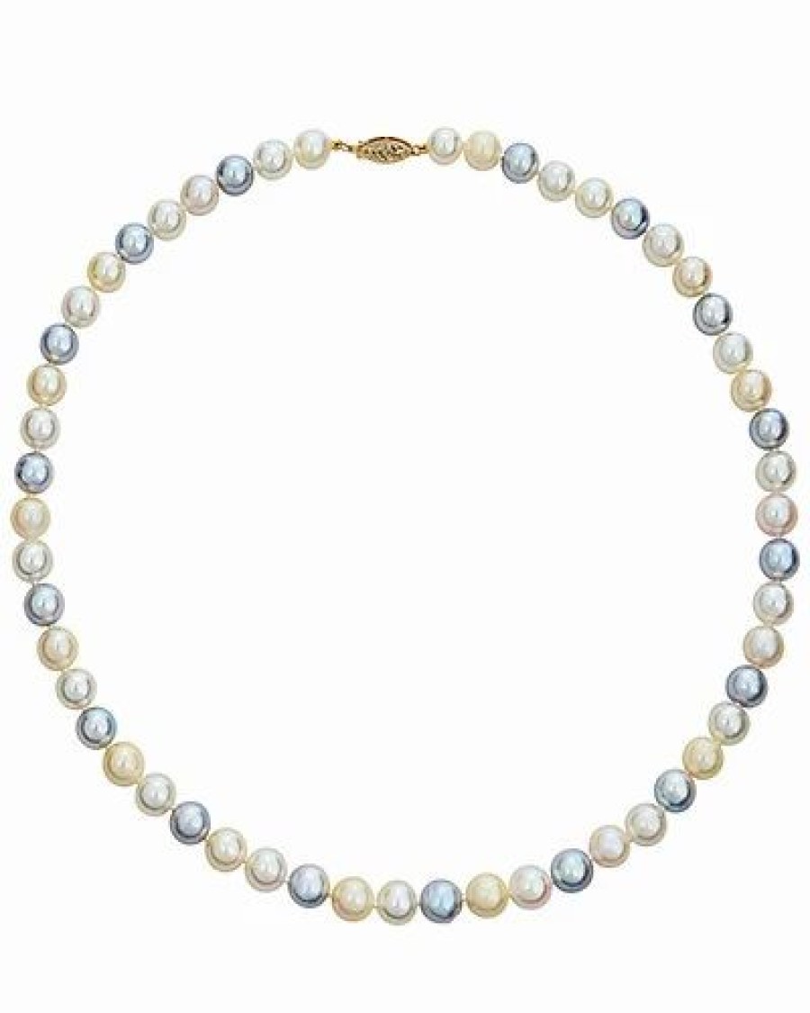 Necklaces * | Belpearl 14K 7.5-8Mm Akoya Pearl Necklace Women