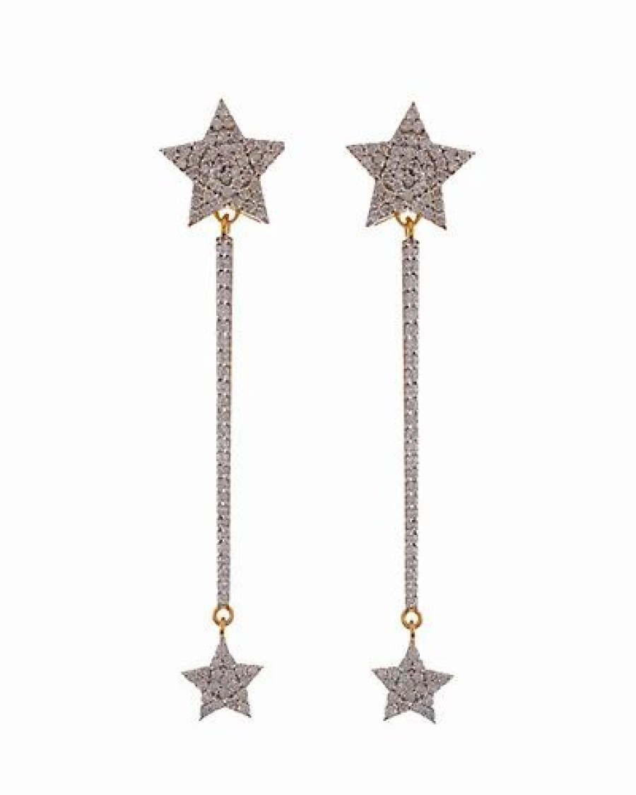 Earrings * | Forever Creations Usa Inc. 1.15 Ct. Tw. Diamond Drop Earrings Women