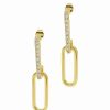 Earrings * | Adornia 14K Plated Drop Earrings Women