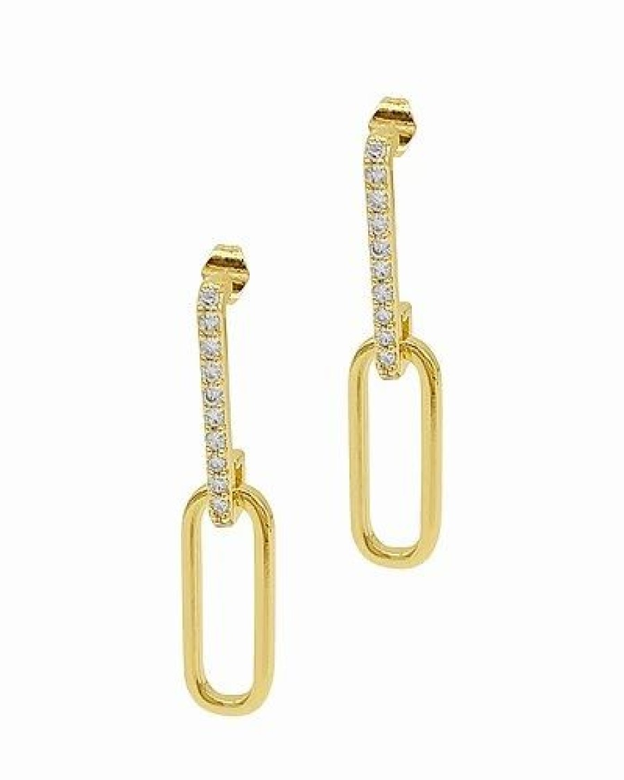 Earrings * | Adornia 14K Plated Drop Earrings Women