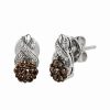 Earrings * | Le Vian Chocolatier 14K Vanilla Gold 0.51 Ct. Tw. Diamond Earrings Women