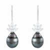 Earrings * | Splendid Pearls Ver 8-9Mm Pearl Earrings Women