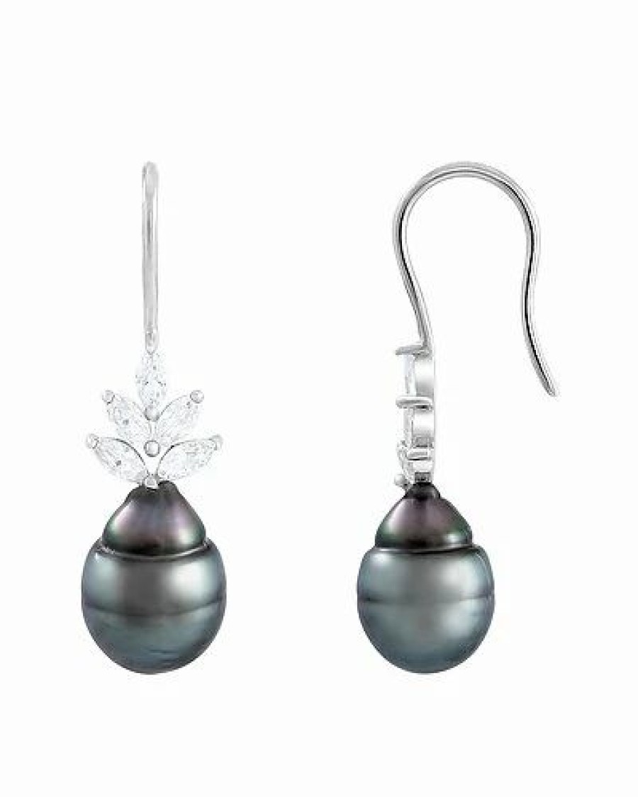 Earrings * | Splendid Pearls Ver 8-9Mm Pearl Earrings Women