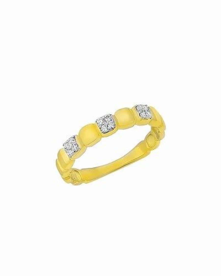 Rings * | Diana M. 14K 0.12 Ct. Tw. Diamond Ring Women