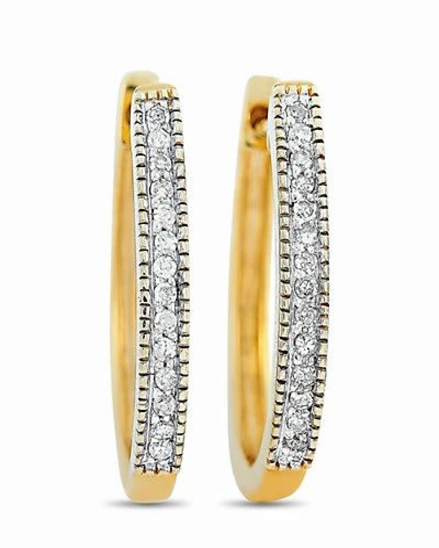 Earrings * | Diamond Select Cuts 14K 0.10 Ct. Tw. Diamond Earring Women