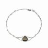 Bracelets * | Gemstones Silver 1.53 Ct. Tw. Diamond & Smoky Quartz Bracelet Women