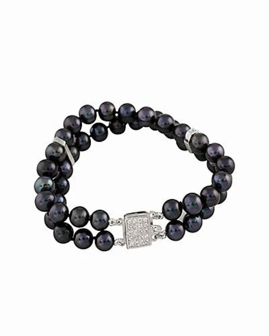 Bracelets * | Splendid Pearls Ver 7-7.5Mm Freshwater Pearl Bracelet Women