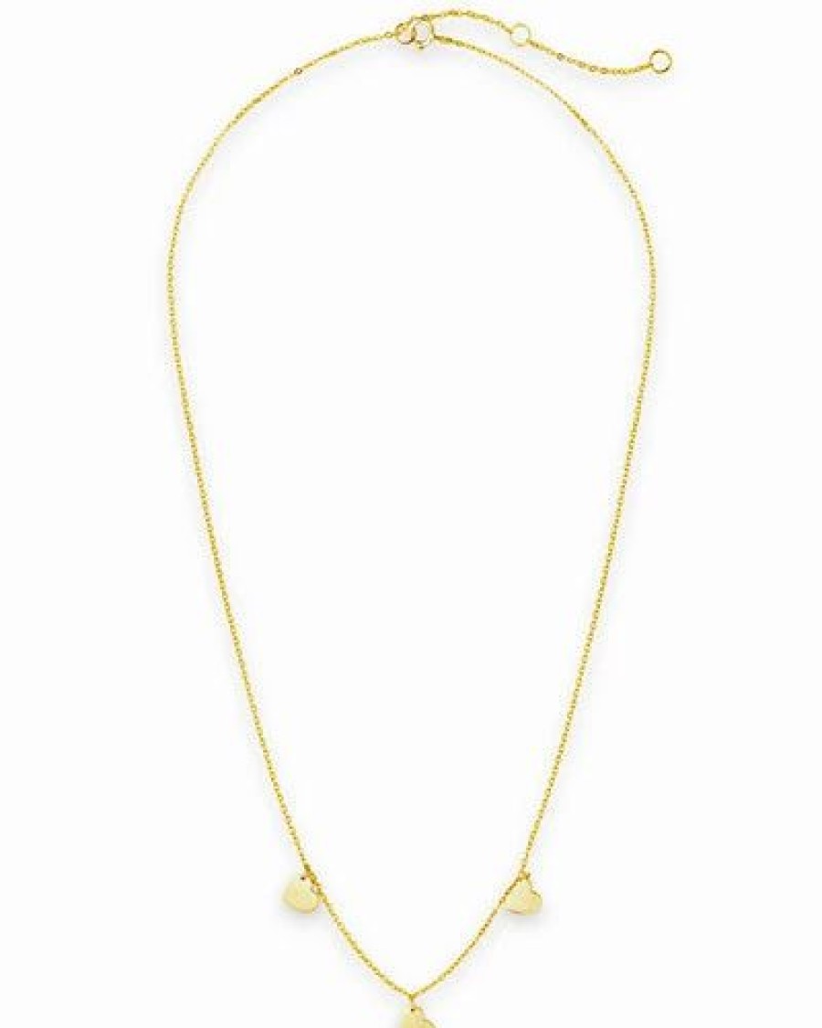 Necklaces * | Sterling Forever 14K Over Silver Heart Charm Necklace Women