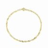 Bracelets * | Glaze Jewelry 14K Over Silver Singapore Bracelet Women