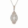 Necklaces * | Monary 18K 0.92 Ct. Tw. Diamond Necklace Women