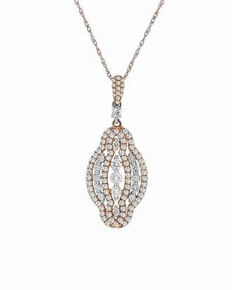 Necklaces * | Monary 18K 0.92 Ct. Tw. Diamond Necklace Women