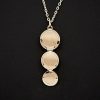 Necklaces * | 14K Italian Gold Graduated Disc Adjustable Necklace Women