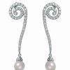 Earrings * | Genevive Silver Earrings Women