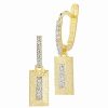 Earrings * | I. Reiss 14K 0.15 Ct. Tw. Diamond Earrings Women