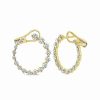 Earrings * | Sabrina Designs 14K 2.40 Ct. Tw. Diamond Hoops Women