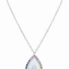 Necklaces * | Diana M. 14K Diamond Pendant Women