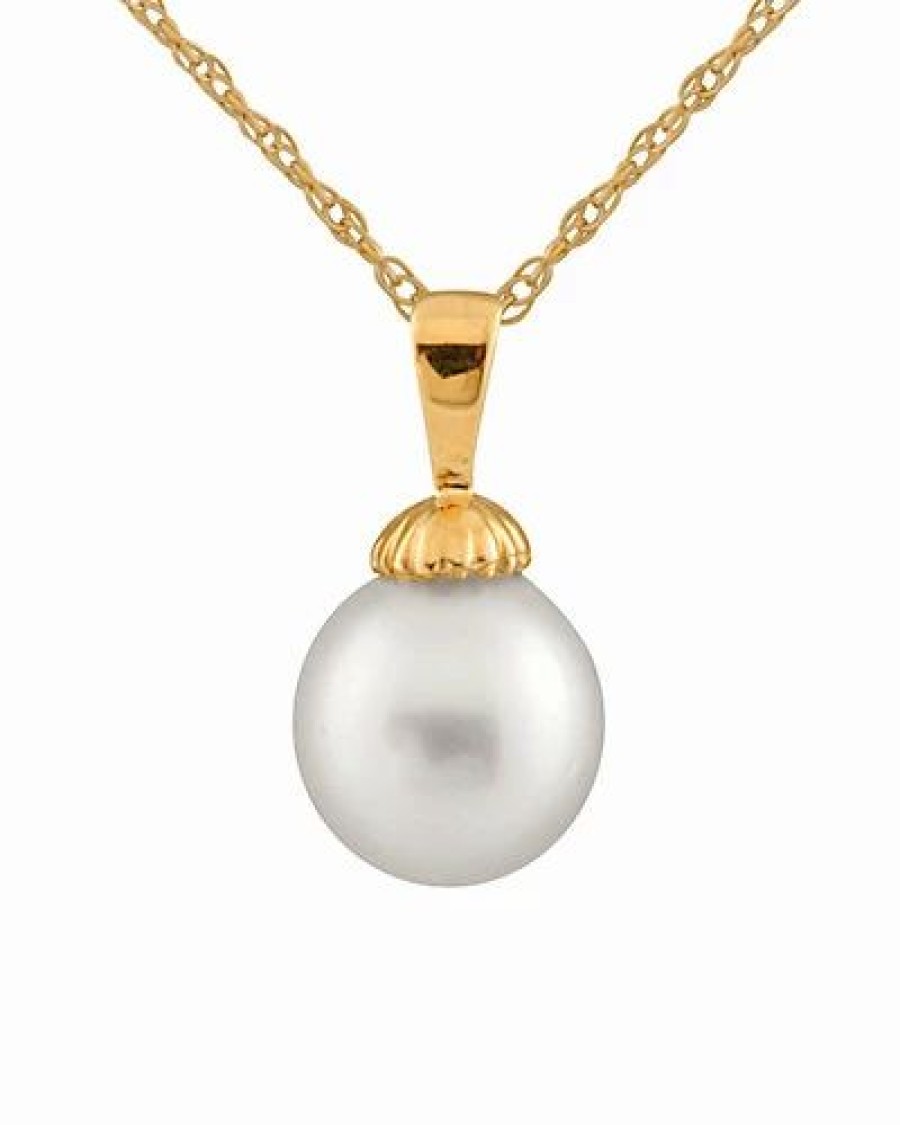 Necklaces * | Splendid Pearls 14K 10-11Mm South Sea Pearl Necklace Women