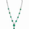 Necklaces * | Diana M. Fine Jewelry 18K 32.19 Ct. Tw. Diamond Necklace Women